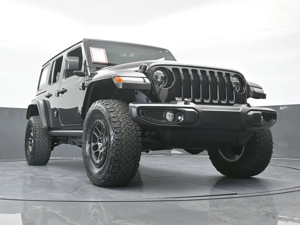 Used 2022 Black Clearcoat Jeep Unlimited Sport image 64