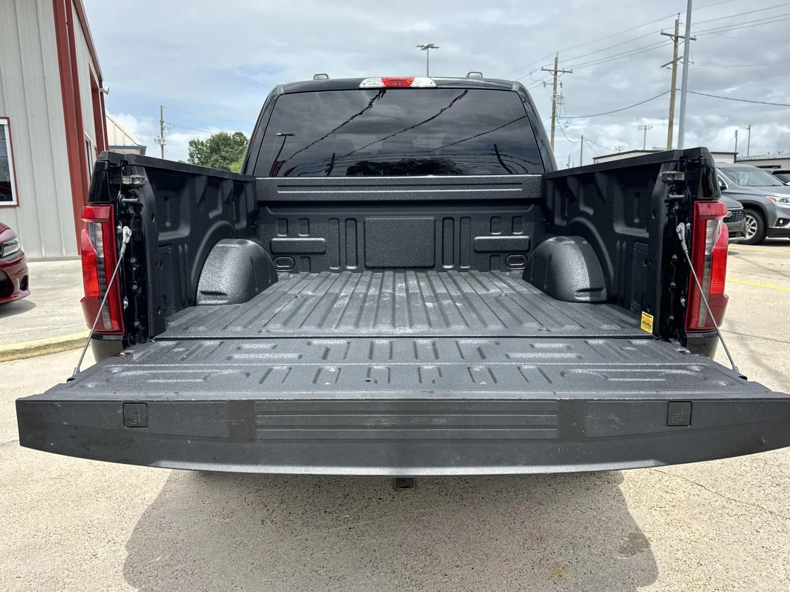 Used 2024 Agate Black Metallic Ford STX image 8