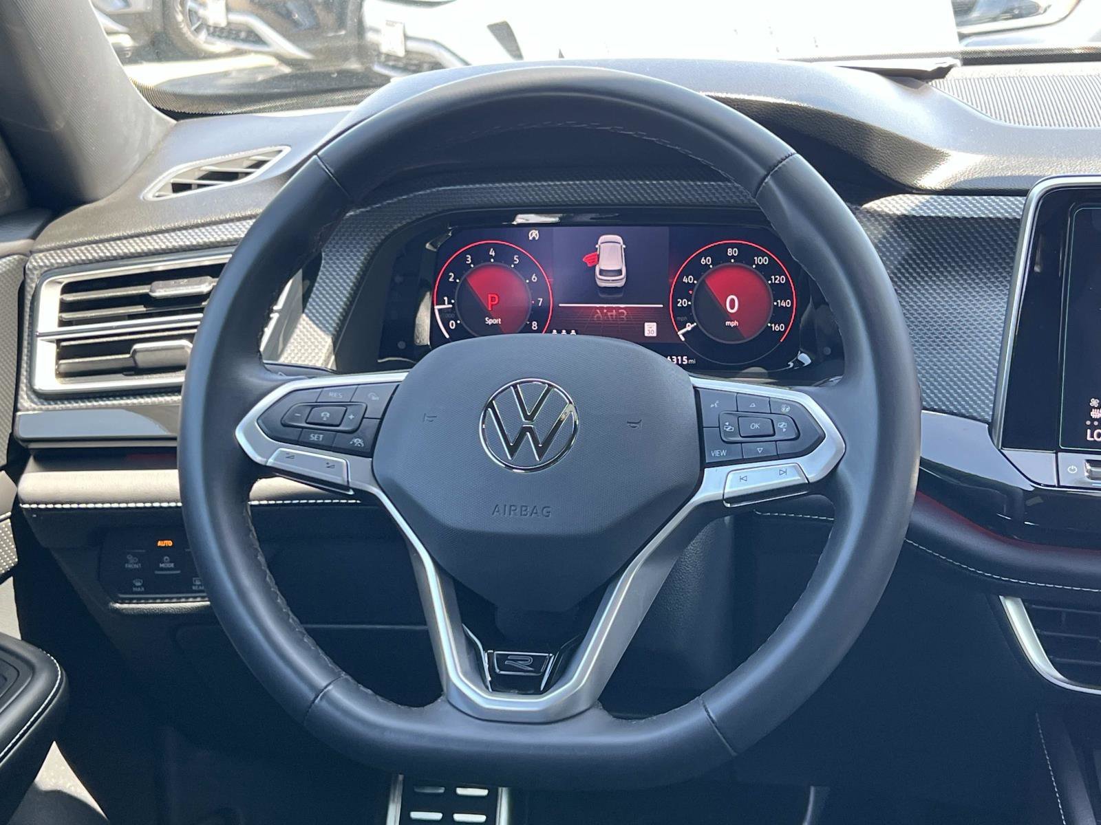 Certified Used 2025 Pure Gray Volkswagen 2.0T SEL R-Line Black image 8