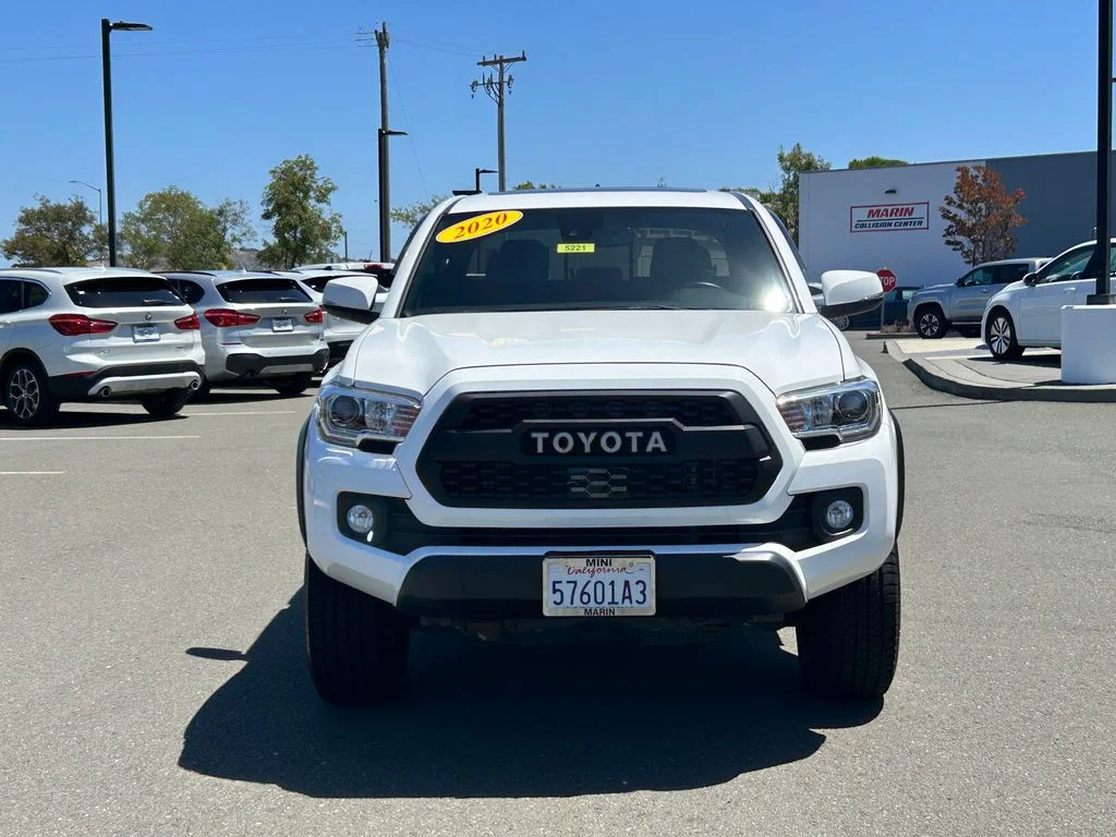 Used 2020 White Toyota TRD Off-Road image 8