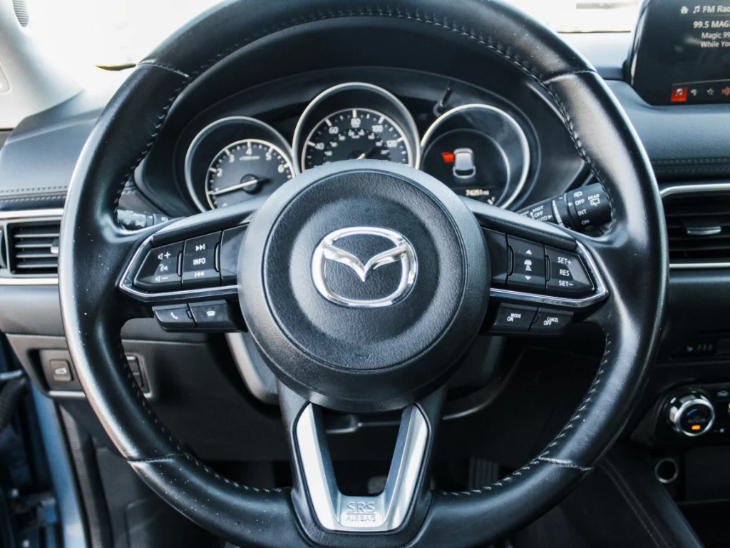 Used 2018 Eternal Blue Mica Mazda Grand Touring image 14