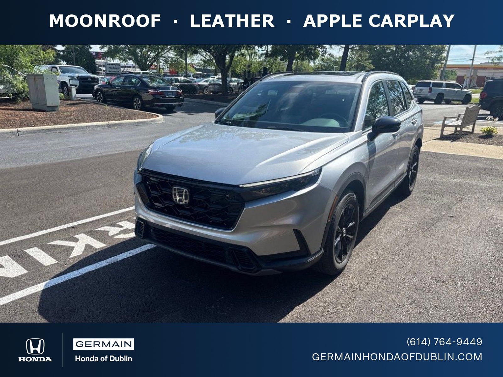 Certified Used 2024 Lunar Silver Metallic Honda Sport-L image 1