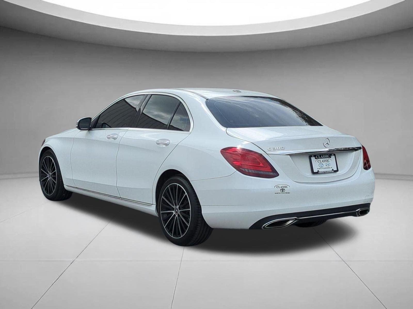 Used 2021 Polar White Mercedes-Benz C 300 image 3