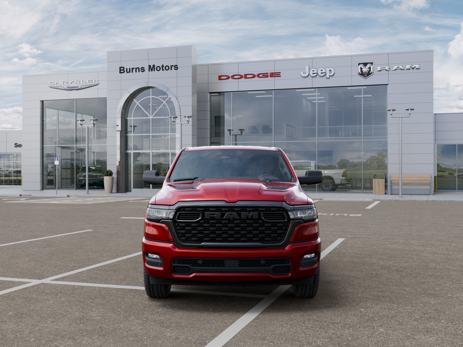 New 2026 Molten Red Pearlcoat RAM Black Express image 32