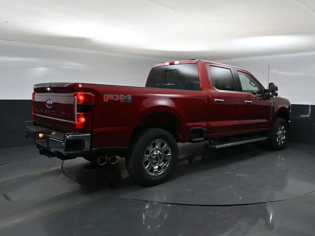 New 2026 Red Ford Lariat image 2