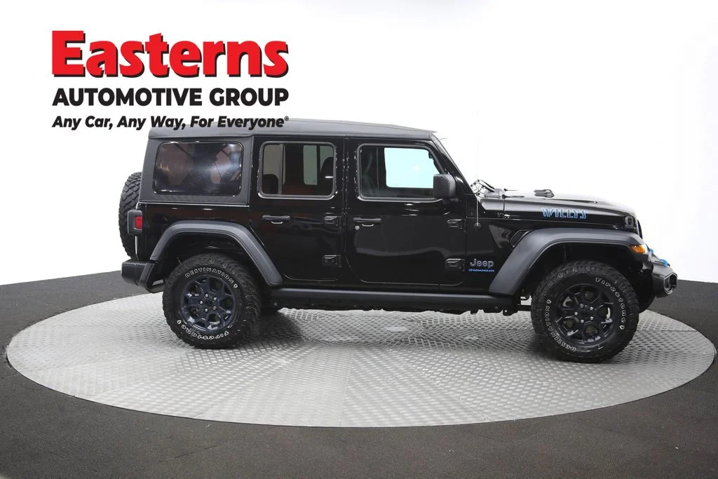 Used 2023 Black Jeep Willys 4xe image 48