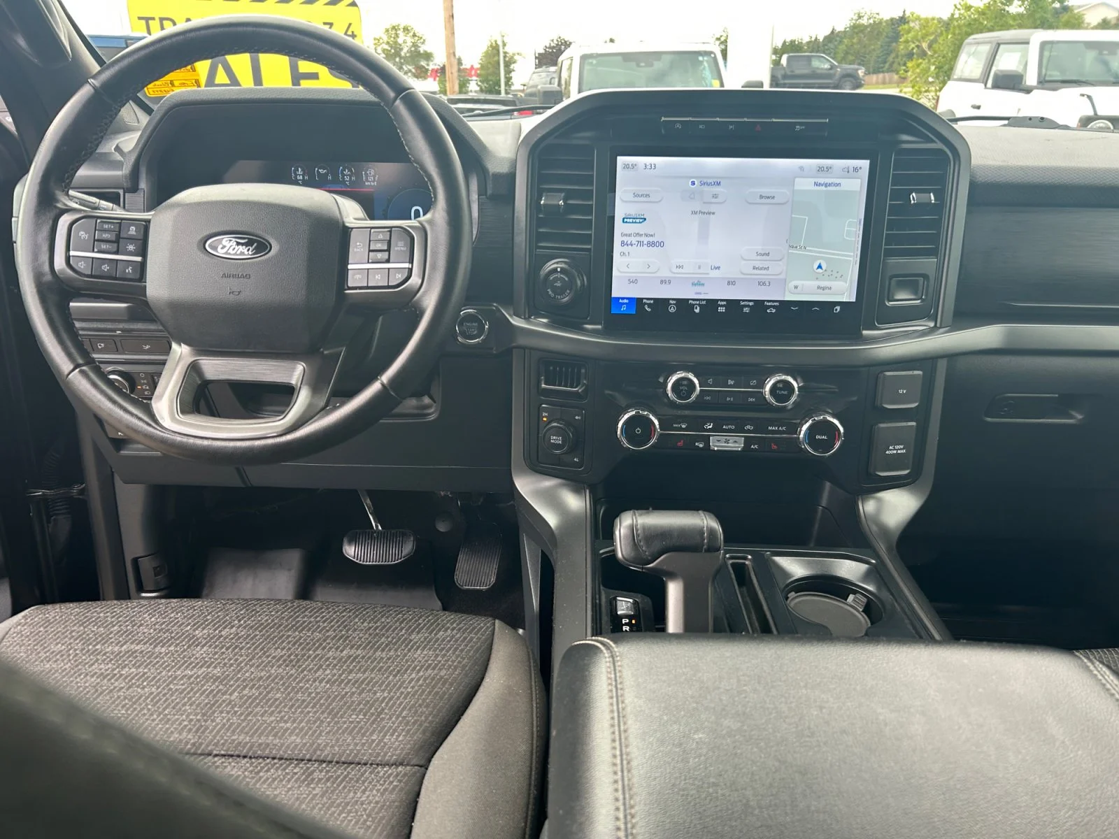 Used 2024 BLACK Ford XLT SuperCrew   EcoBoost™ image 19