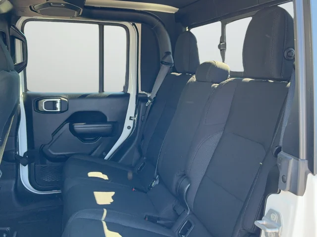 Used 2022 Bright White Clearcoat Jeep Sport image 21