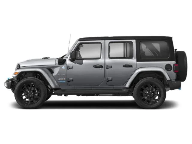 Used 2023 Silver Jeep Sahara 4xe image 3