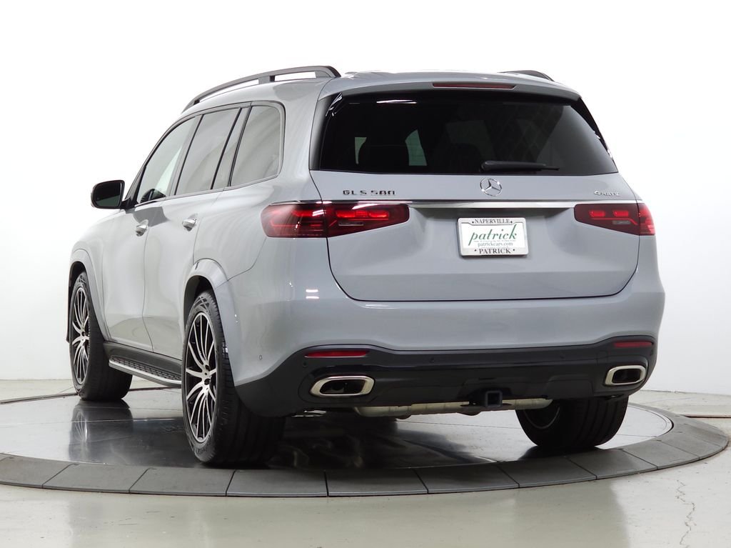 Used 2025 White Mercedes-Benz GLS 580 image 3