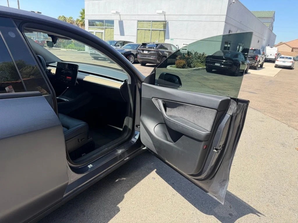 Used 2022 Gray Tesla Performance image 14