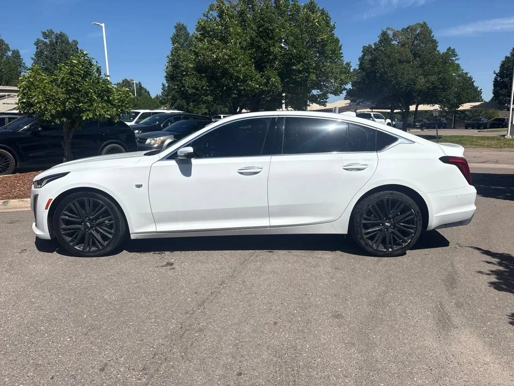 Used 2023 Summit White Cadillac Premium Luxury image 2