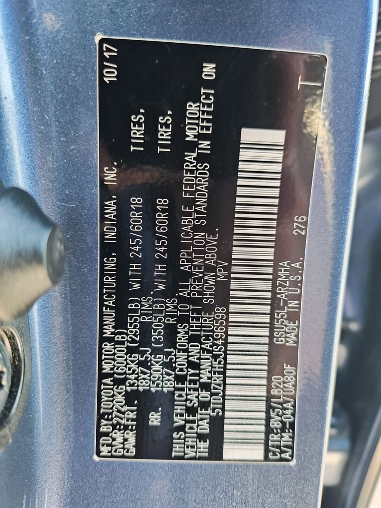 Used 2018 Blue Toyota XLE image 27
