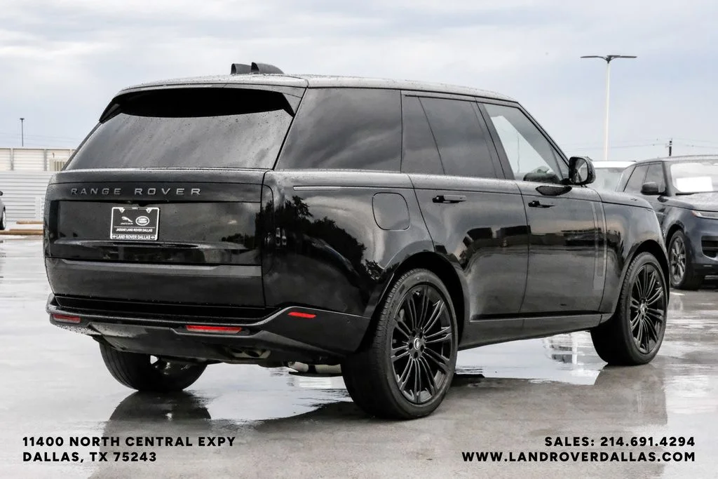 Certified Used 2025 Black Land Rover SE image 8