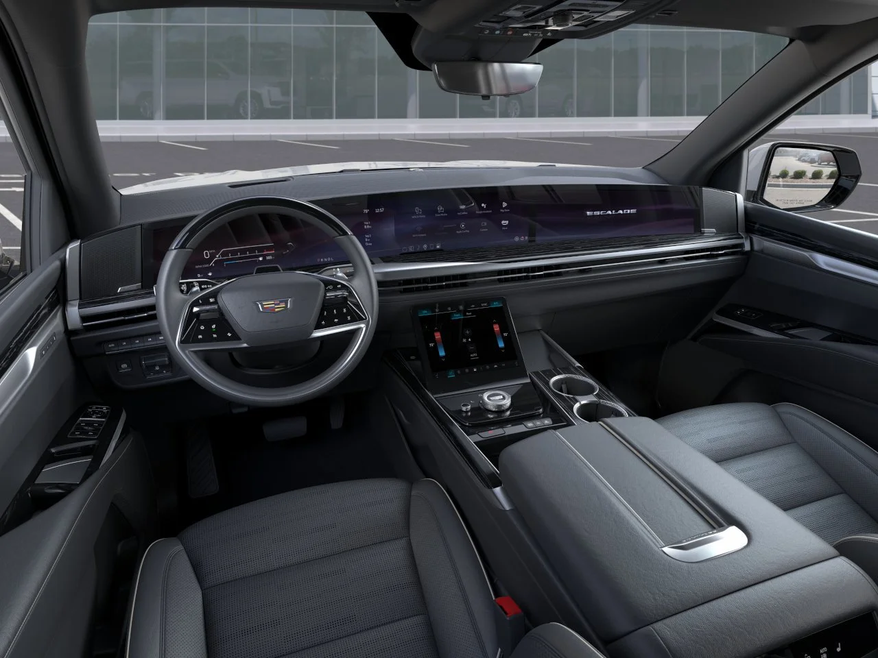 New 2026 Vibrant White Tricoat Cadillac 4WD Sport image 15