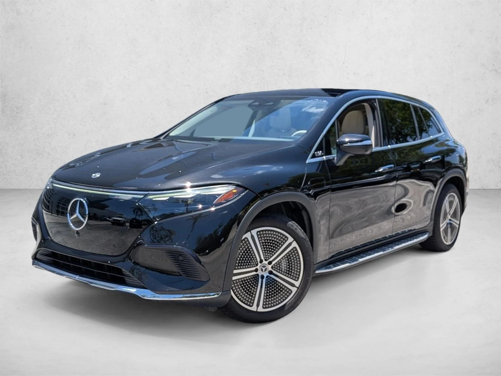 Used 2023 Obsidian Black Metallic Mercedes-Benz EQS 450 image 1