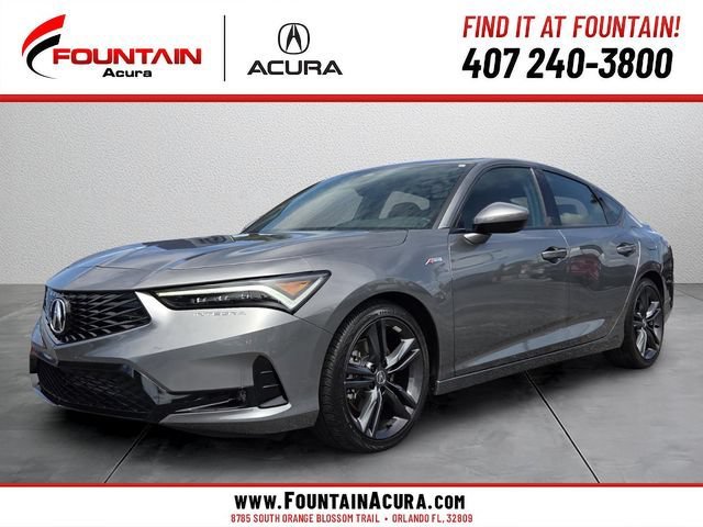 Certified Used 2024 Liquid Carbon Metallic Acura A-SPEC image 22