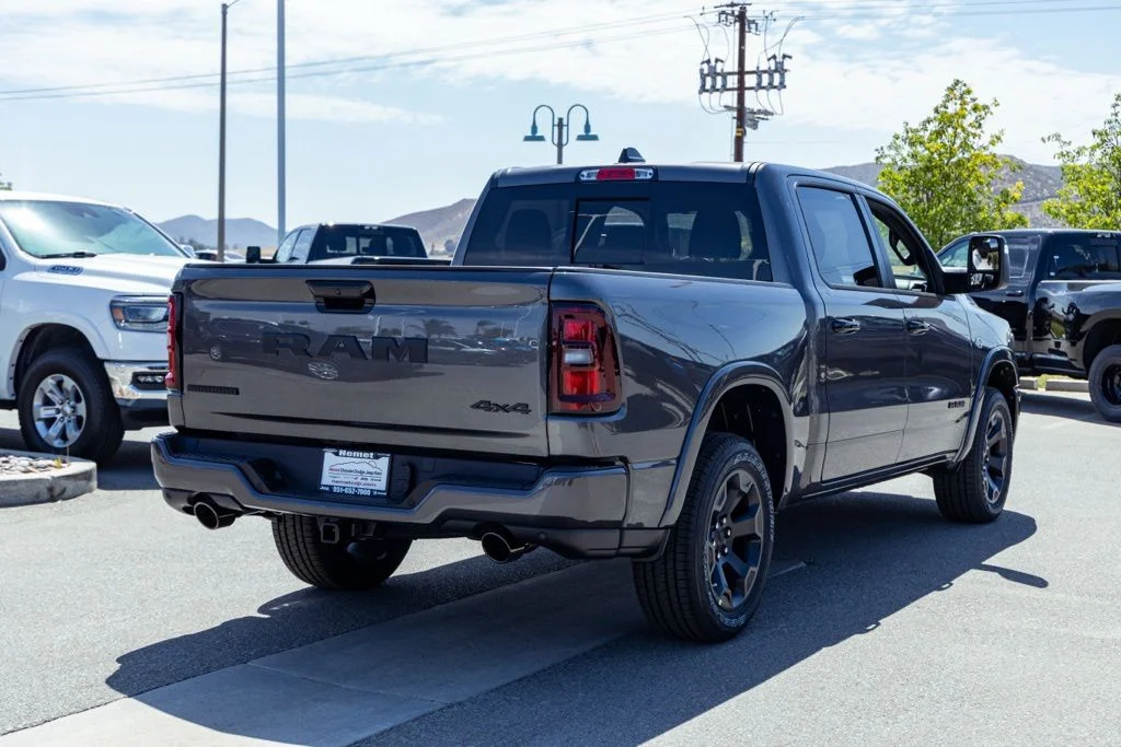 New 2026 Granite Crystal Metallic Clear-Coat Exterior Paint RAM Big Horn Night Edition image 3