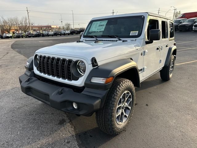New 2026 Bright White Clear-Coat Exterior Paint Jeep Sport S image 2