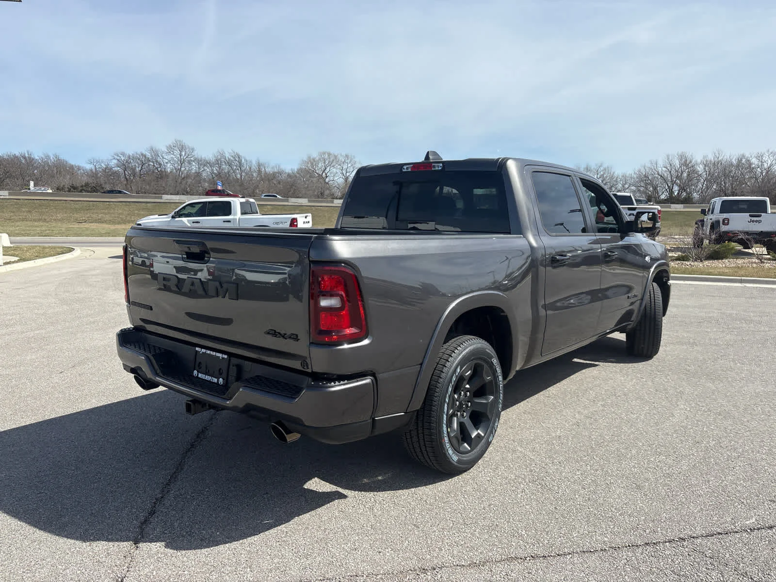 New 2026 Granite Crystal Metallic Clear-Coat Exterior Paint RAM Big Horn image 9