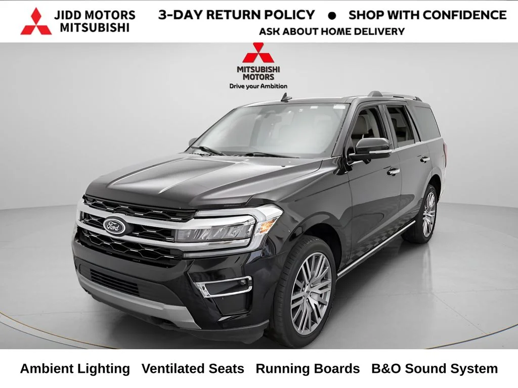 Used 2023 Black Metallic Ford Limited image 1