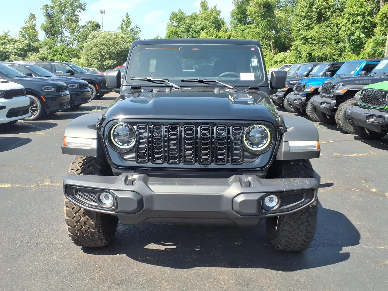 New 2026 Black Clear-Coat Exterior Paint Jeep Willys image 2