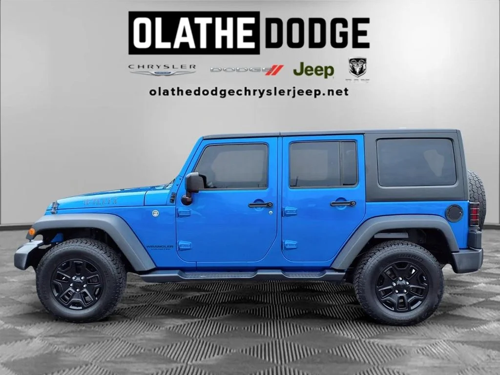 Used 2016 Blue Jeep Unlimited Sport image 20