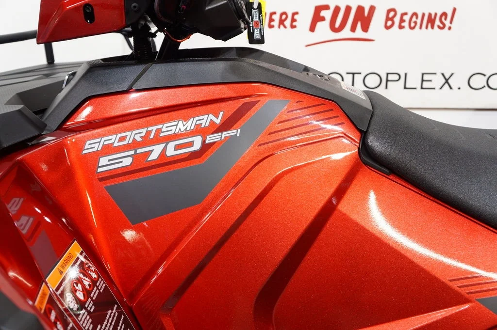New 2026 SUNSET RED Polaris Trail image 10