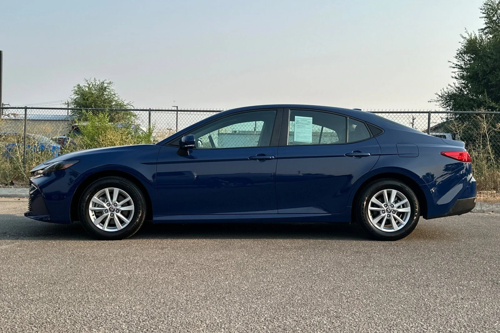 Used 2025 Blue Toyota LE image 6