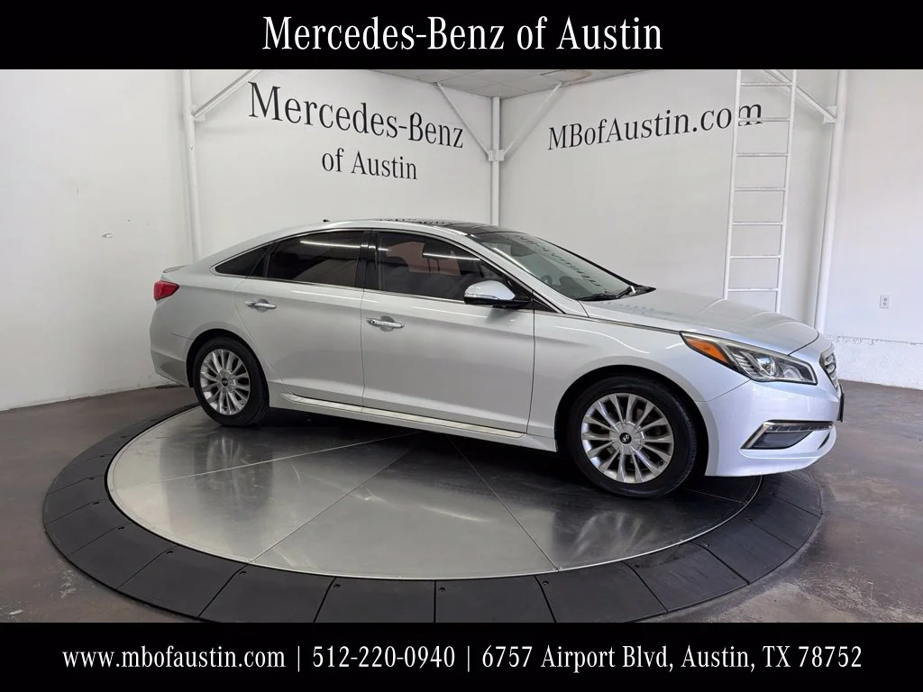 Used 2015 Silver Hyundai Limited image 1