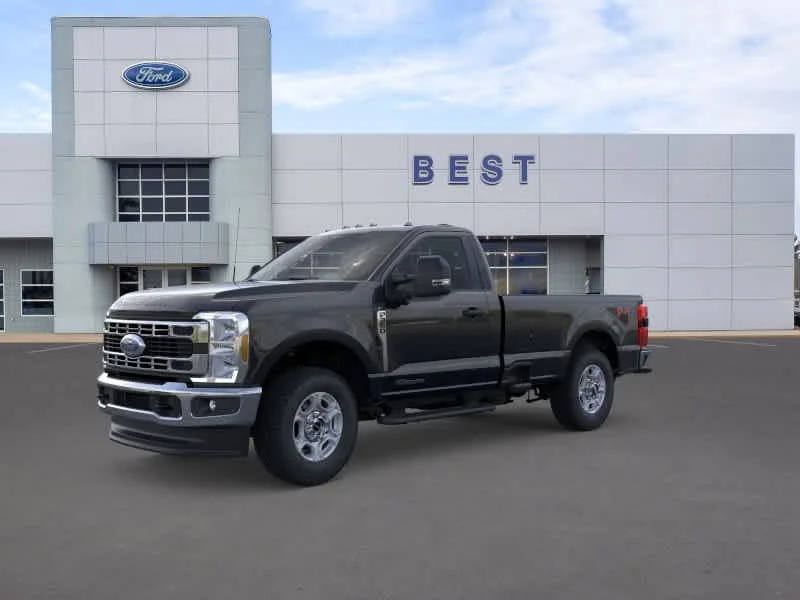 New 2026 Agate Black Metallic Ford XLT image 2