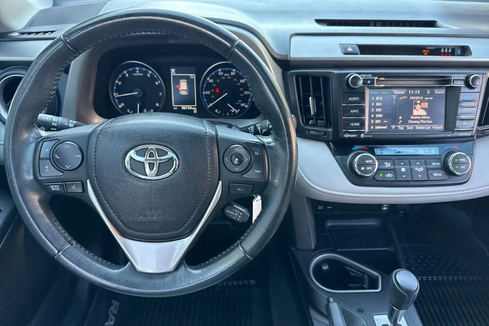 Used 2017 Silver Sky Metallic Toyota XLE image 14