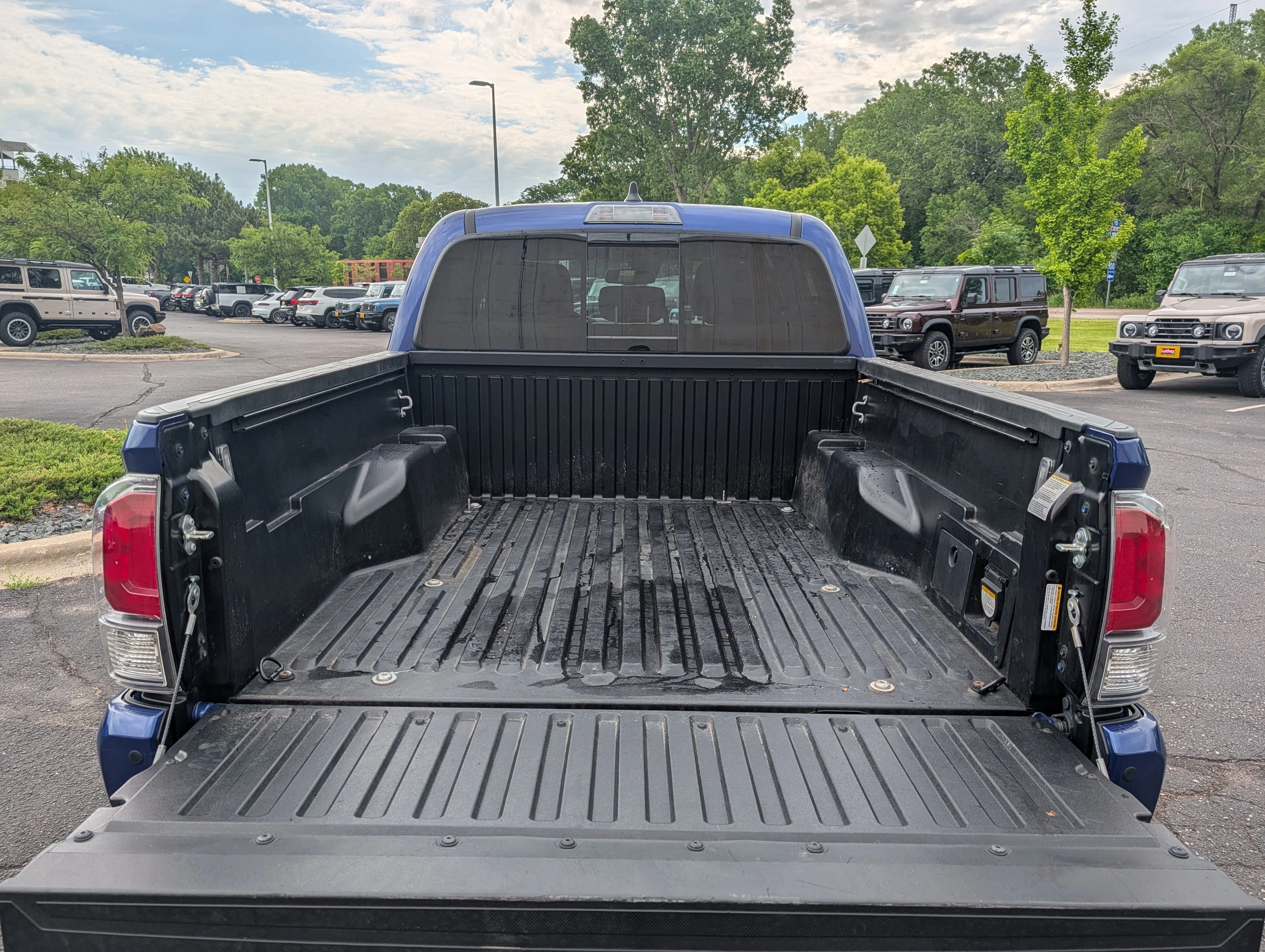 Used 2022 Blue Crush Metallic Toyota TRD Sport image 20