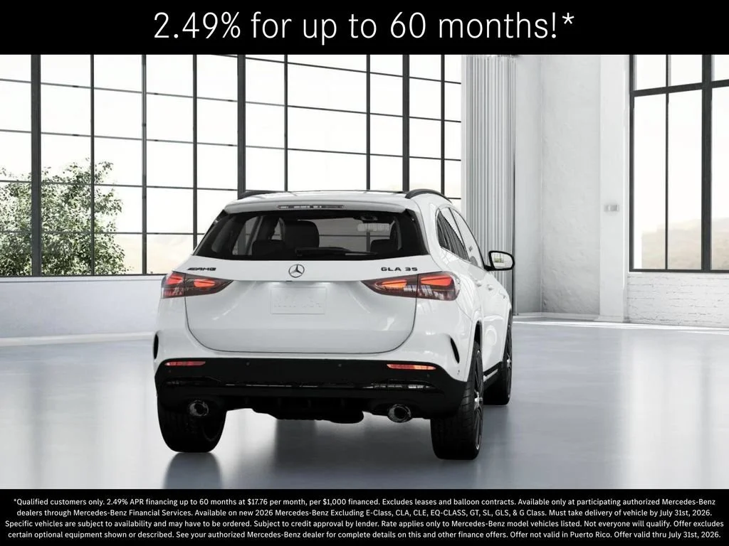 New 2026 Polar White Mercedes-Benz AMG® GLA 35 4MATIC SUV image 66