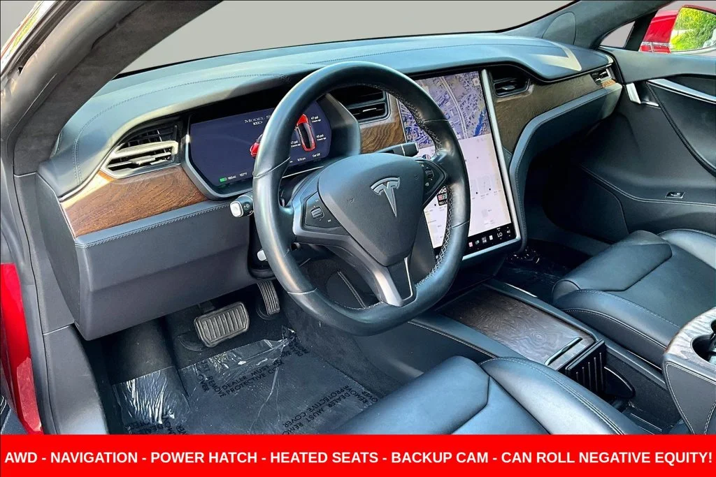 Used 2018 Red Tesla 100D image 18