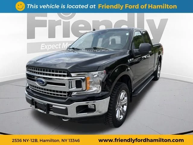 Used 2019 Agate Black Metallic Ford XLT image 1
