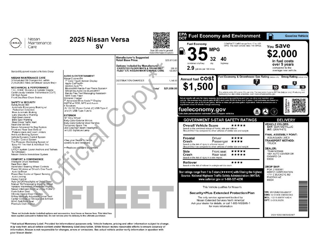 Used 2025 Gray Nissan 1.6 SV image 2