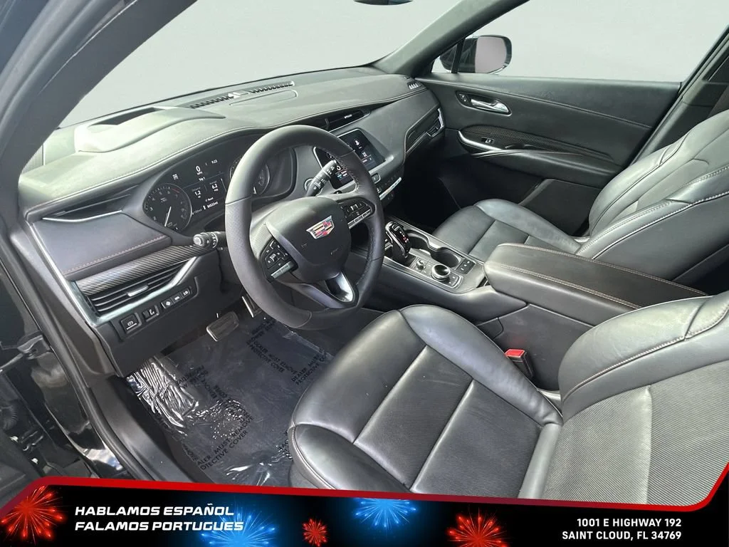 Used 2022 Stellar Black Metallic Cadillac Sport image 15