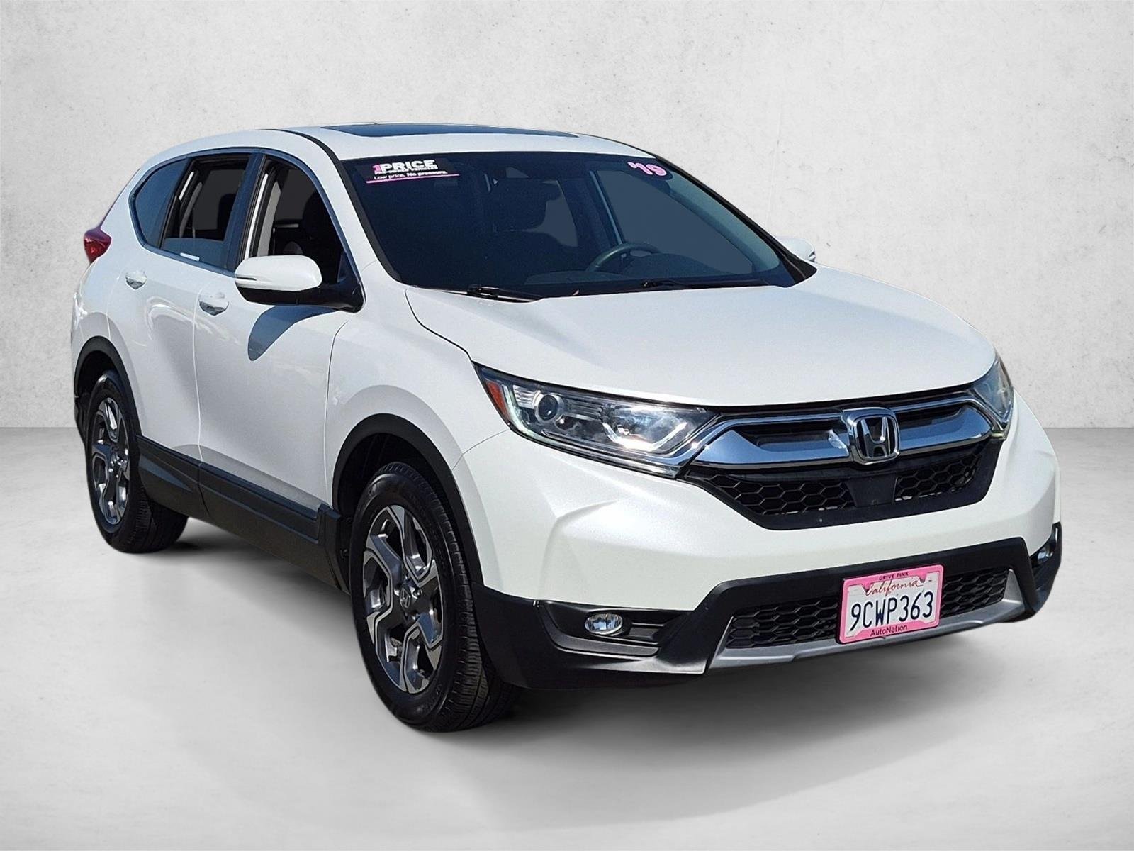 Used 2019 Platinum White Pearl Honda EX image 3