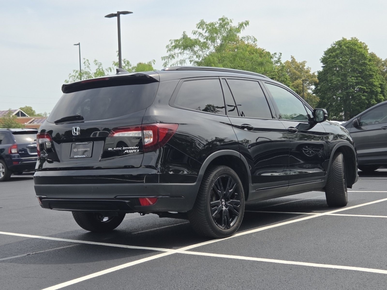 Certified Used 2021 Crystal Black Pearl Honda Black Edition image 27