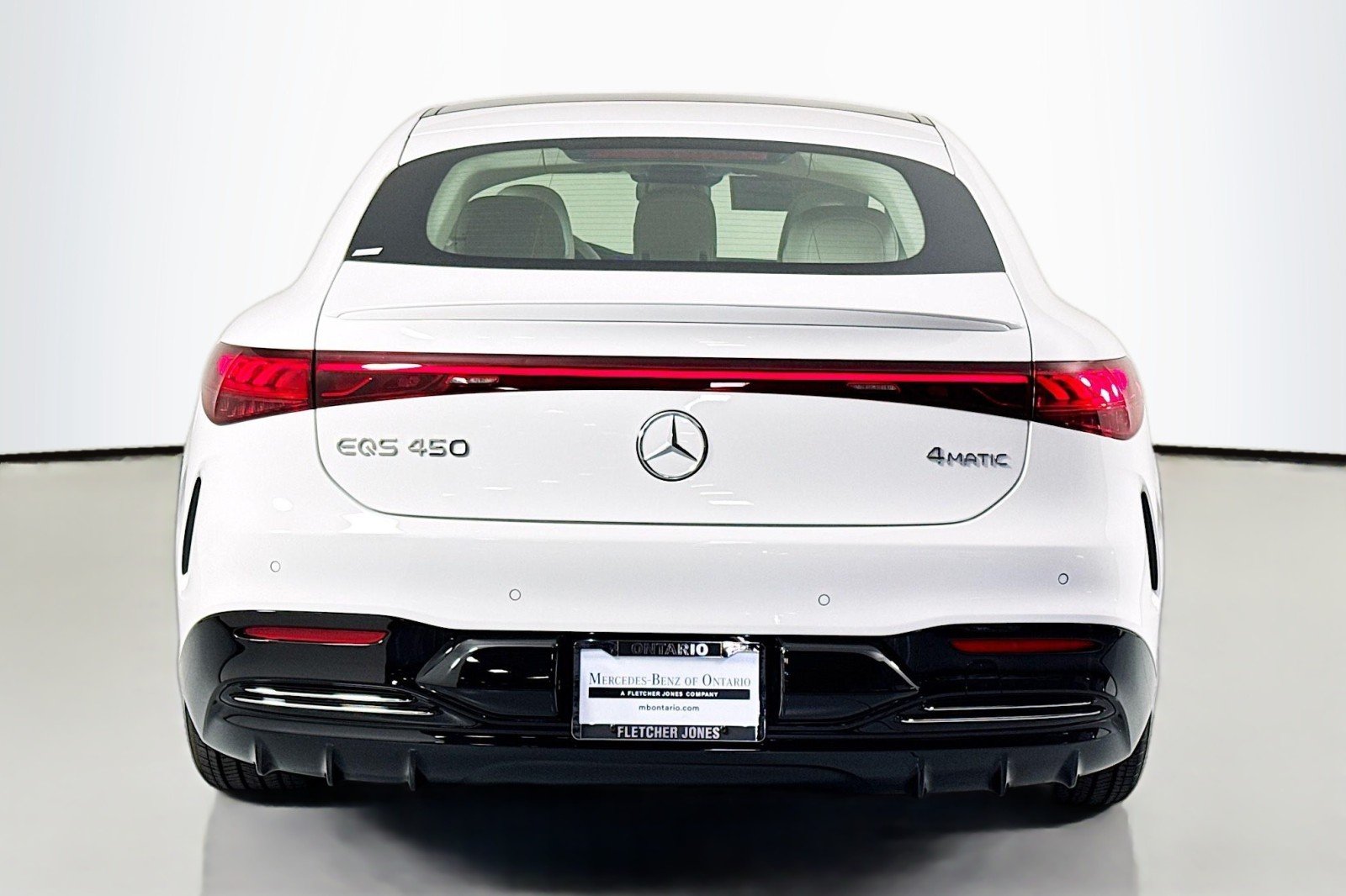New 2026 Polar White Mercedes-Benz EQS 450 4MATIC® Sedan image 3