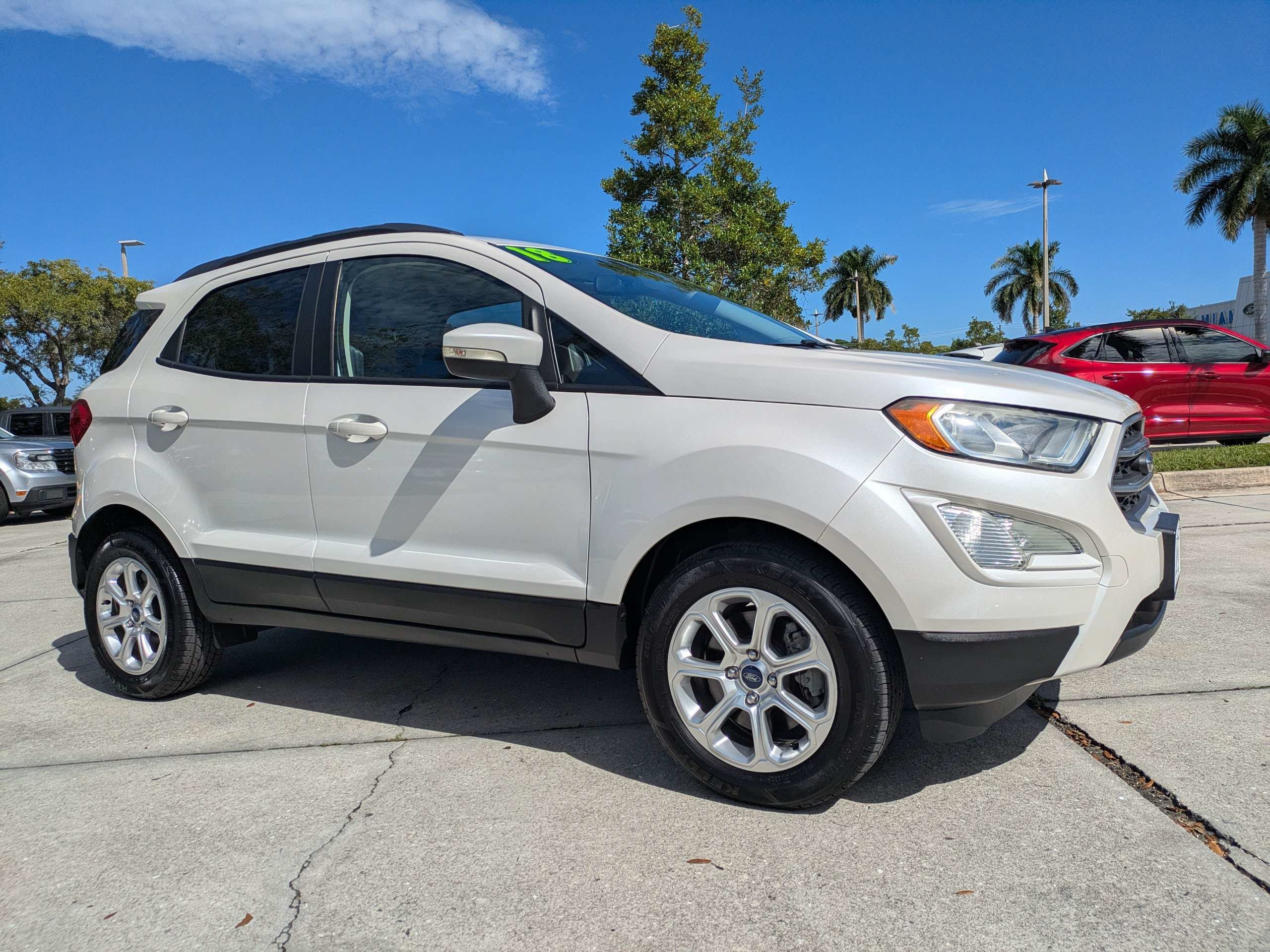 Used 2018 Ford Ecosport SE with VIN MAJ3P1TE9JC196659 for sale in Naples, FL