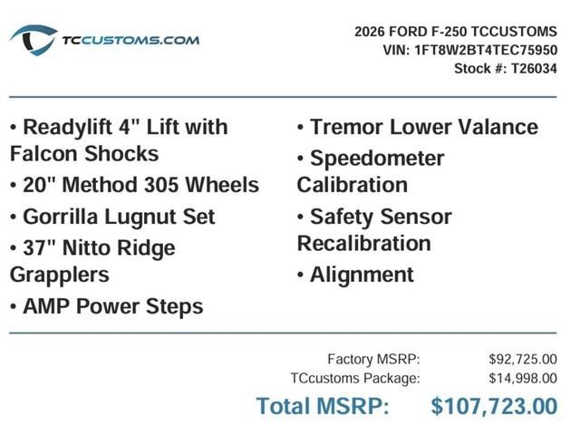 2026 Ford F-250 Super Duty Lariat - Photo 26