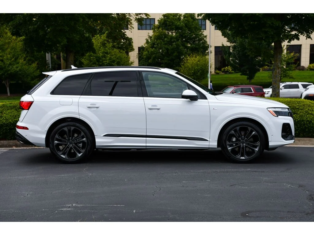 New 2026 Glacier White Metallic Audi S line Premium Plus image 3