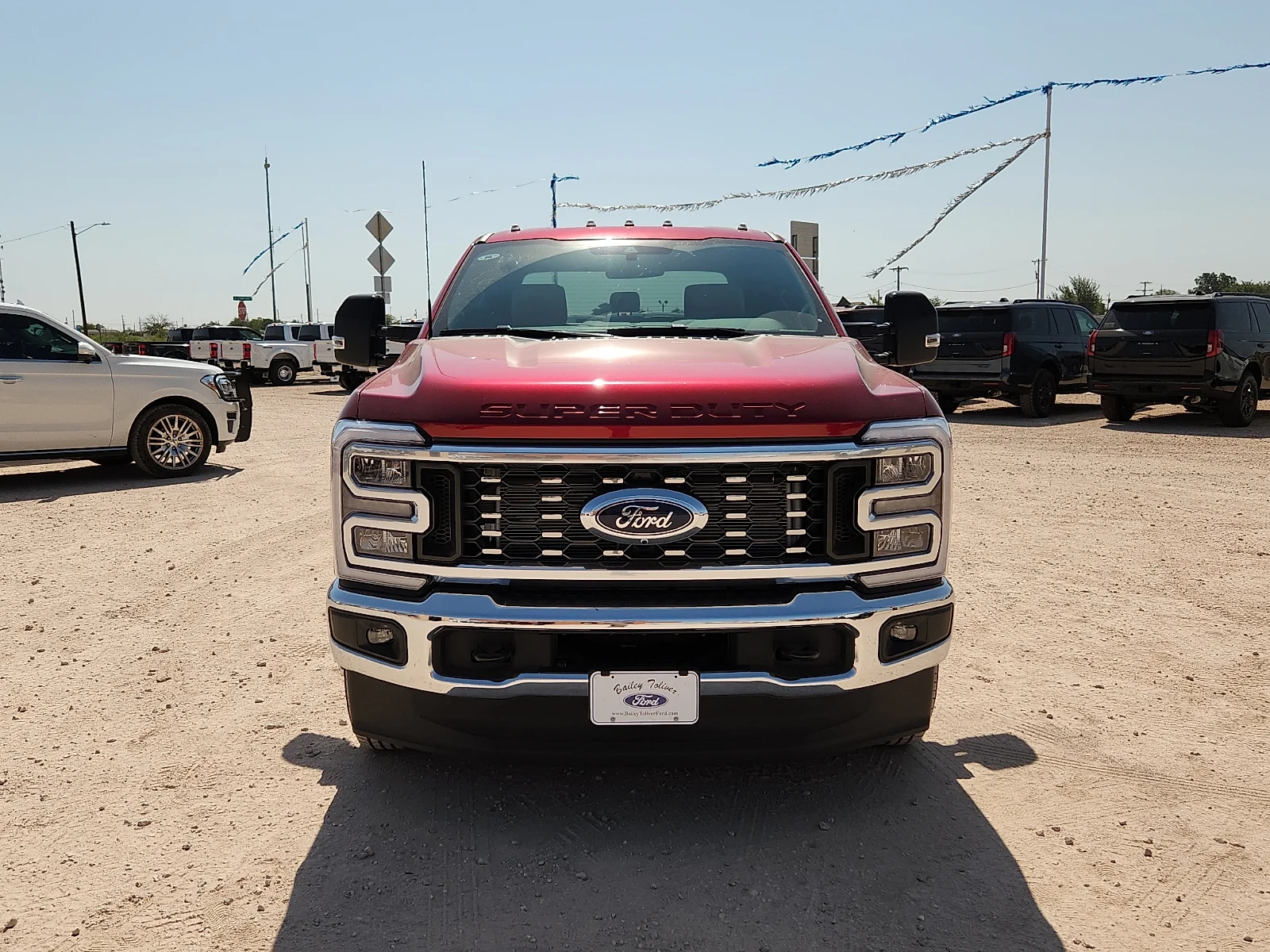 New 2026 Ruby Red Metallic Tinted Clearcoat Ford Lariat image 2