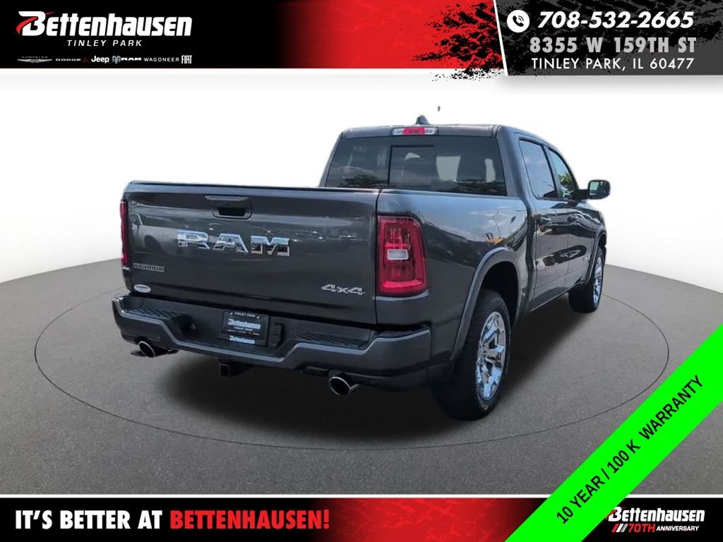 New 2026 Granite Crystal Metallic Clear-Coat Exterior Paint RAM Big Horn image 5