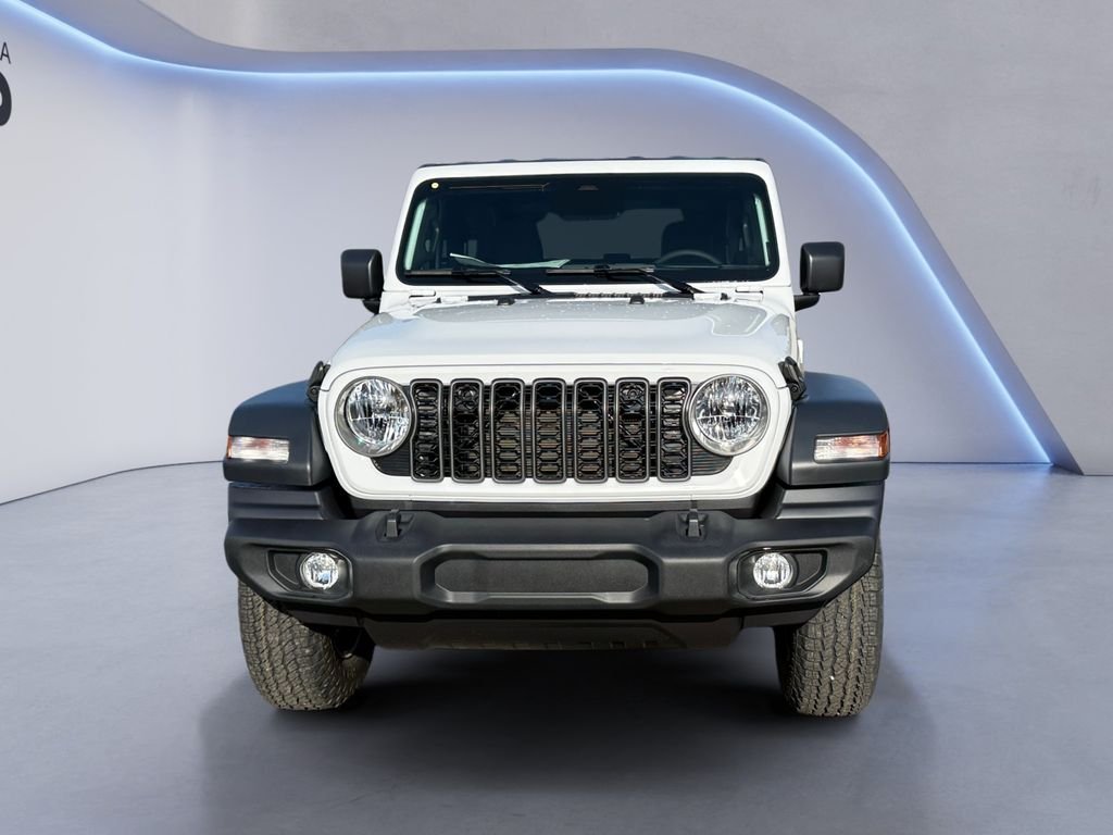 New 2026 Bright White Clear-Coat Exterior Paint Jeep Sport S image 9