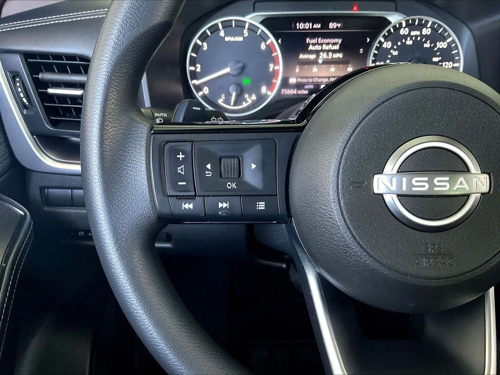 Used 2023 Gun Metallic Nissan SV image 13