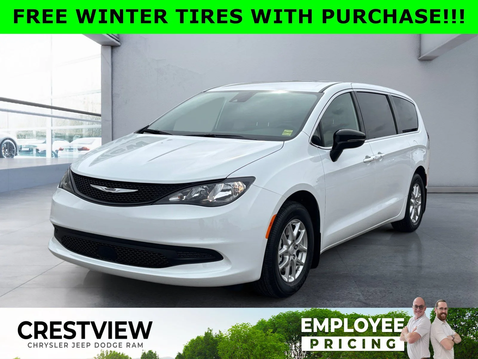 New 2027 Bright White Chrysler SXT image 1