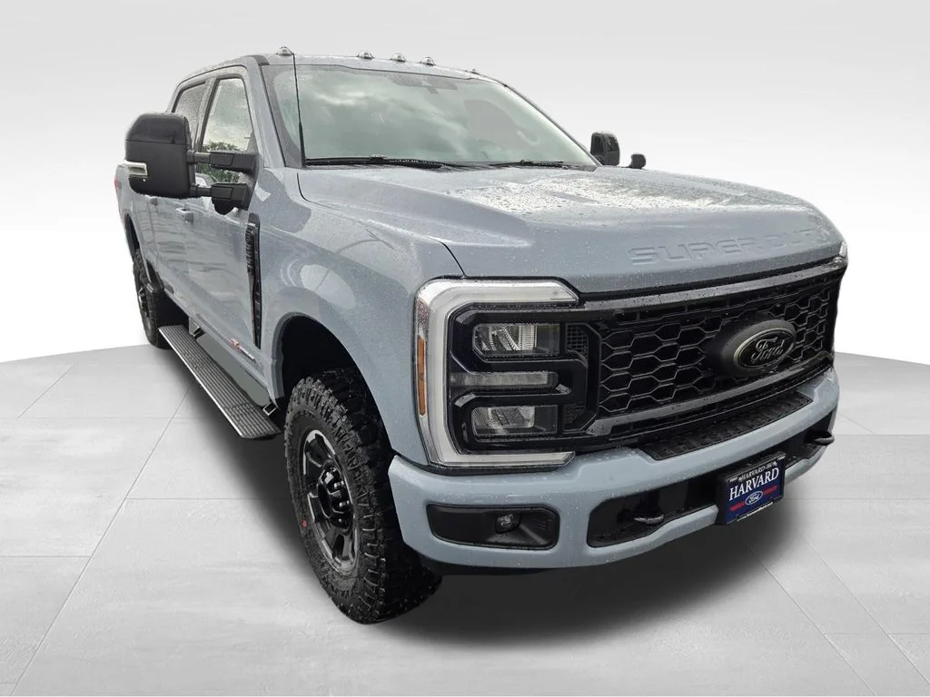 New 2026 Glacier Gray Metallic Tri-Coat Ford F-250® Lariat® image 1